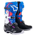 Alpinestars MX Boots - Tech 10 DHCP Super Vented (Black/Enamel Blue/Purple/White)