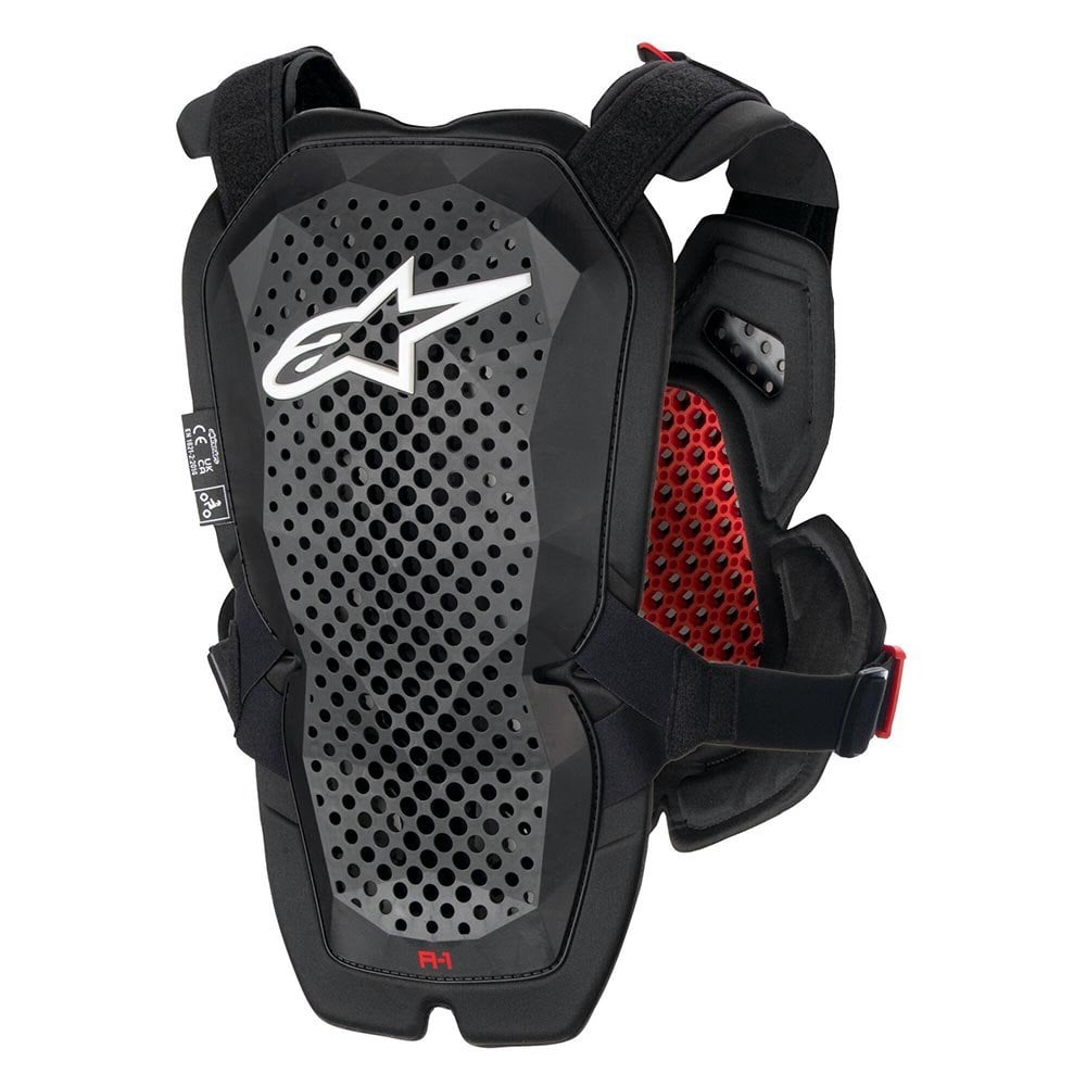 Alpinestars MX | MTB Chest Armour - A-1 Pro (Anthracite/Black/Red)
