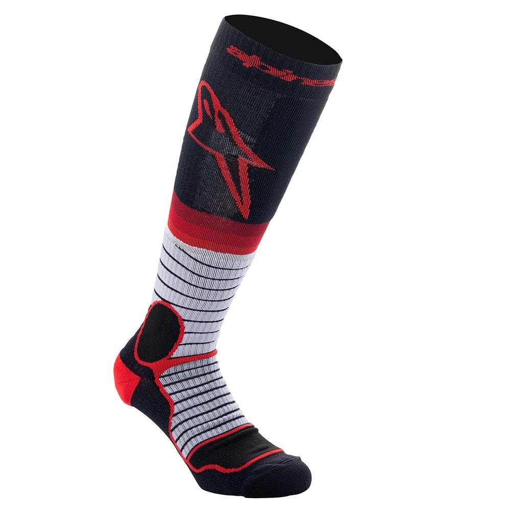 Alpinestars (MX26) Socks - MX Pro (Black/Grey/Red)