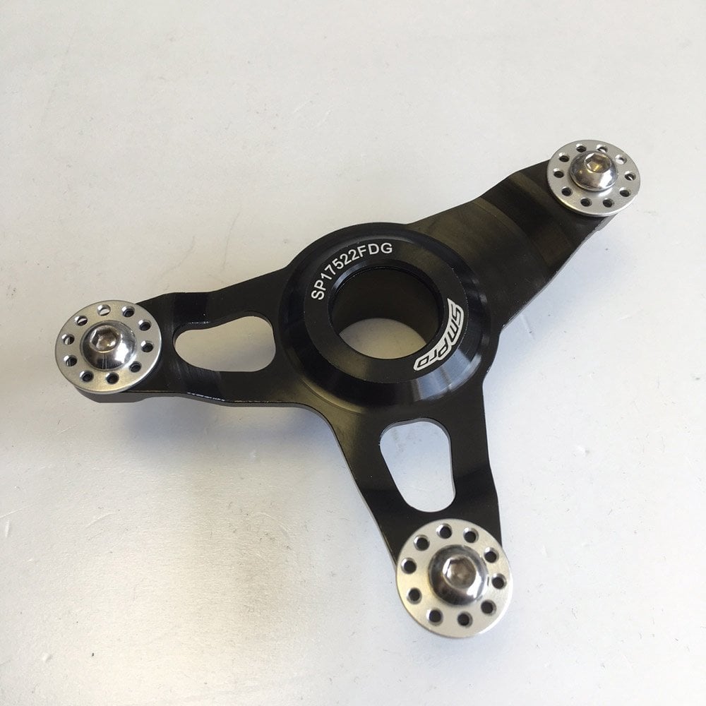 SMPro/Acerbis - Front Disc Guard Mount (SP175) - RMZ250/450 07-26 (22mm Spindle)