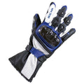 Richa Ravine Leather Motorcycle Gloves (Black/Blue)