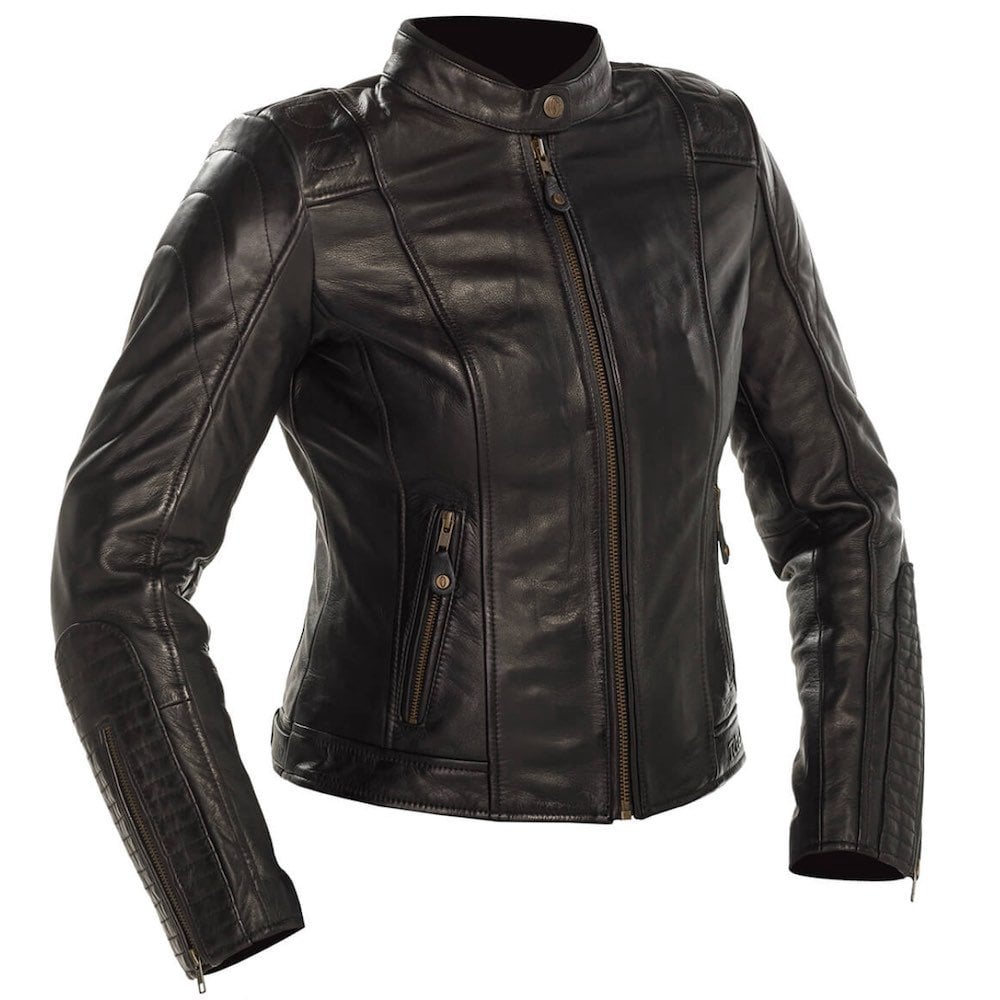 Richa (2025) Women's Motorcycle Jacket - Lausanne Leather (Black)