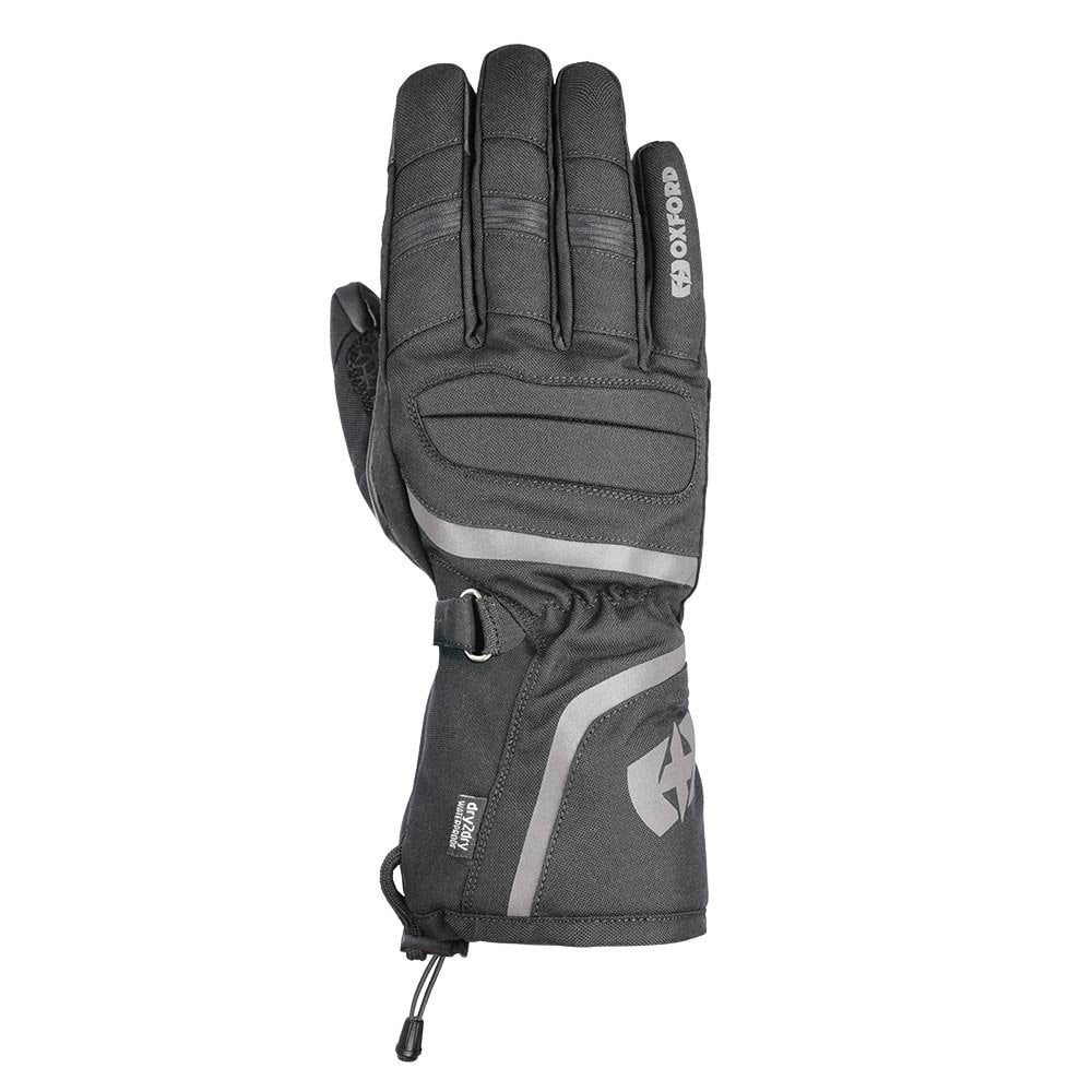 Oxford Motorcycle Winter Gloves - Convoy 3.0 Waterproof (Stealth Black)