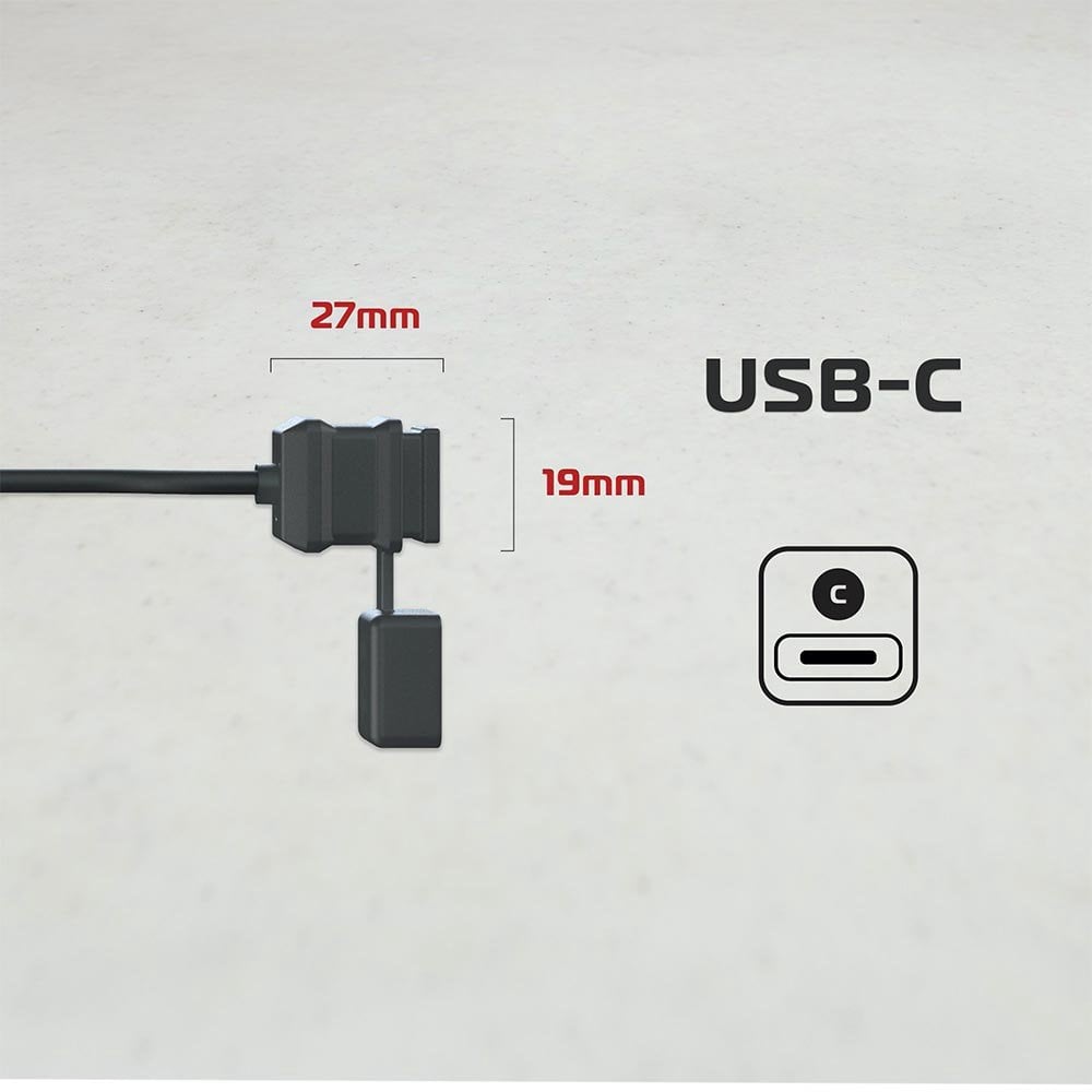 Oxford - USB Charger - 3 AMP Charging Kit - EL117 (TYPE C)