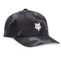 FOX Racing Youth Cap - FOX HEAD Camo 110 Snapback Hat (Black Camo)