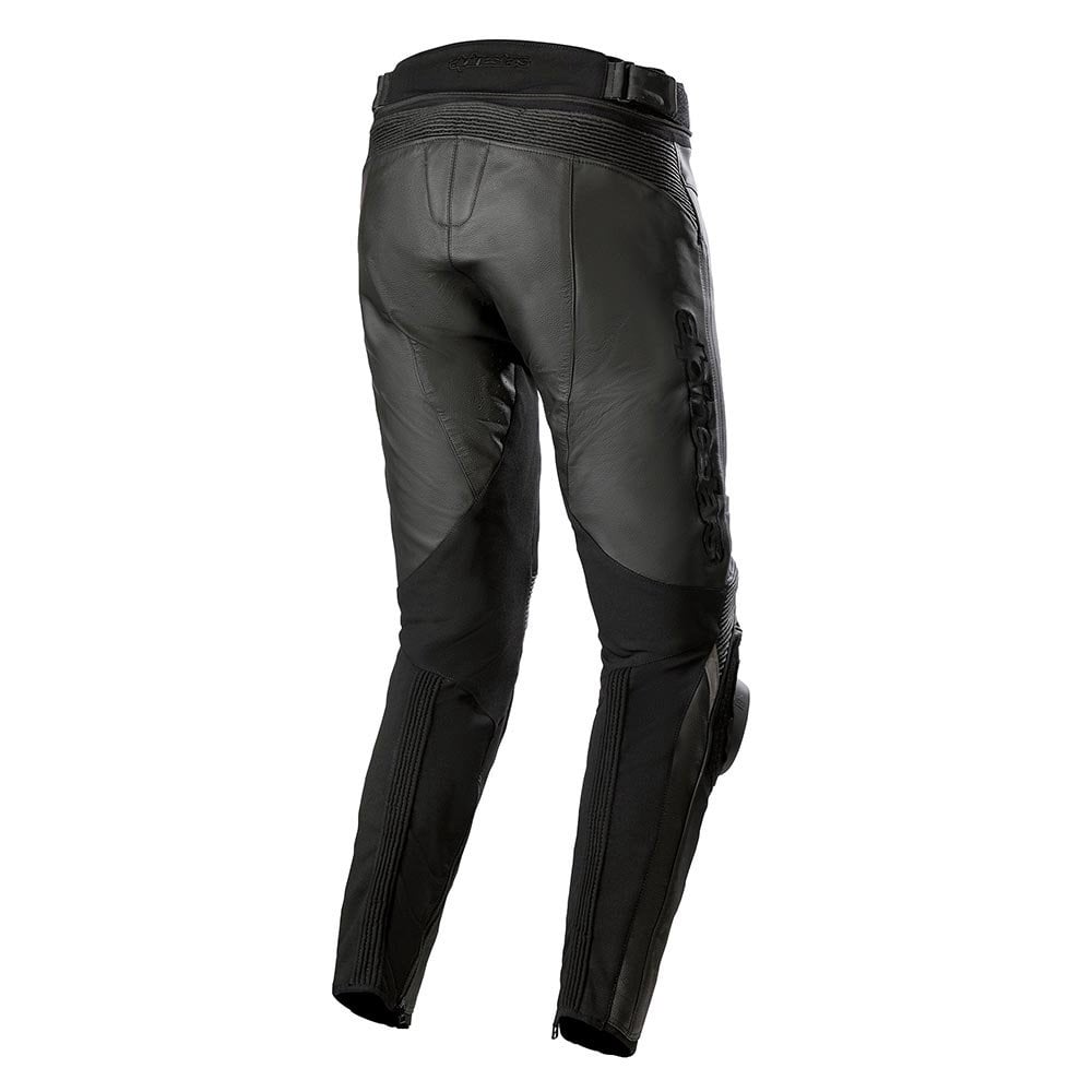 Alpinestars Missile V3 Motorcycle Leather Jeans (Black/Black) *Regular Leg*