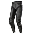 Alpinestars Missile V3 Motorcycle Leather Jeans (Black/Black) *Short Leg*