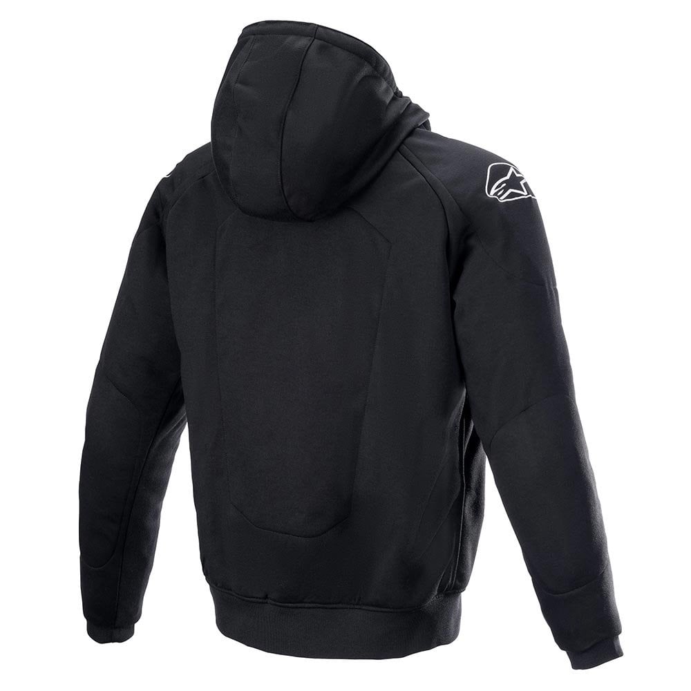 Alpinestars Chrome Ignition Motorcycle Sports Riding Hoodie (Black/Red/Fluo)