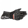 Alpinestars SP-8 V3 Air Motorcycle Sports Vented Leather Gloves (Black)