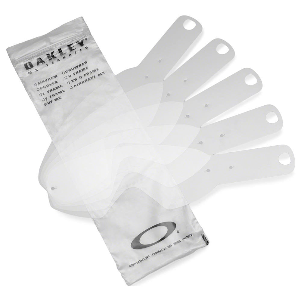 Oakley (Spares) Tear Offs - Laminated