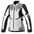 Alpinestars Stella Bogota PRO Drystar Women's Adventure Jacket (Ice Grey/Dark Grey/White)