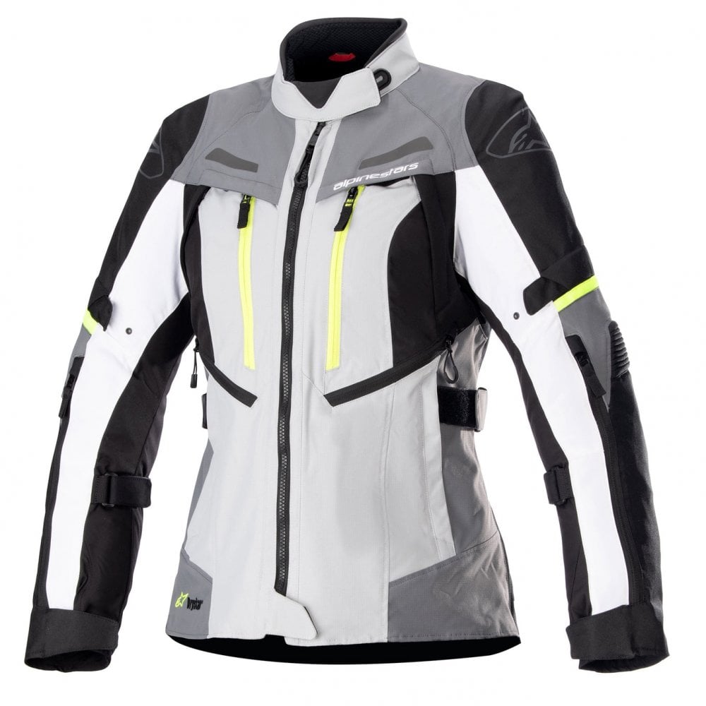 Alpinestars Stella Bogota PRO Drystar Women's Adventure Jacket (Ice Grey/Dark Grey/White)