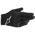 Alpinestars Women's S-Max Stella Drystar WP Motorcycle Short Gloves (Black/White)