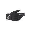 Alpinestars Women's Copper Motorcycle Short Textile Gloves (Black/White)