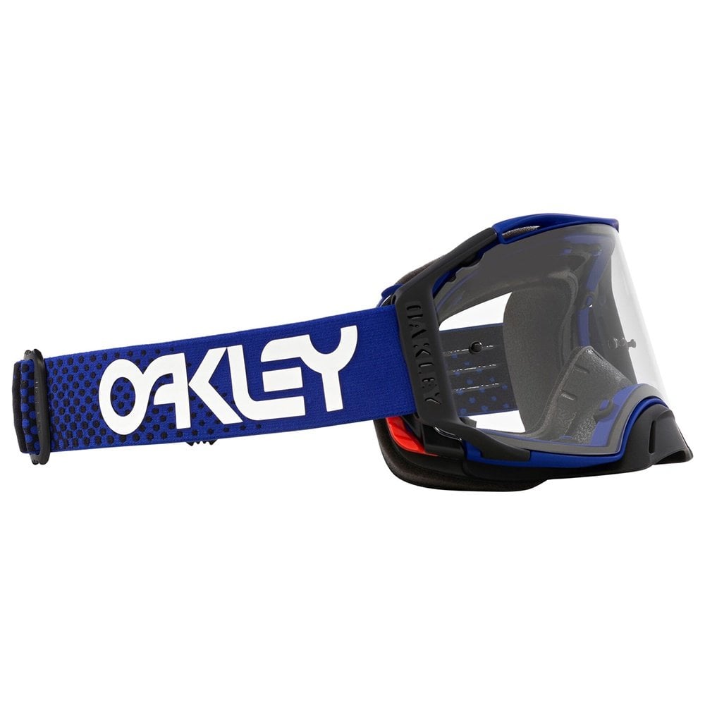 Oakley Airbrake Goggles - MOTO 2.0 (Blue) Clear Lens