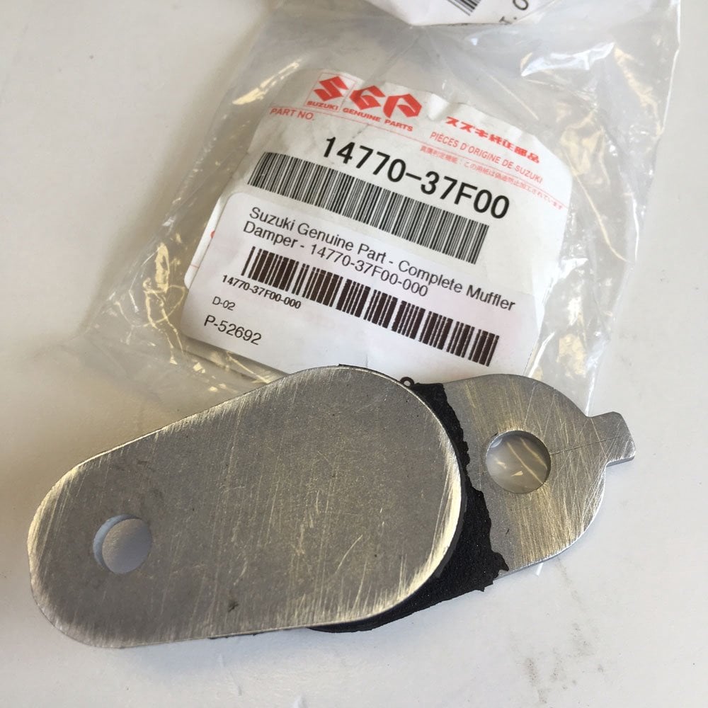 Suzuki Genuine Part - Complete Muffler Damper (RM125/250 K1-K8) - 14770-37F01-000 (SS 14770-37F00-000)