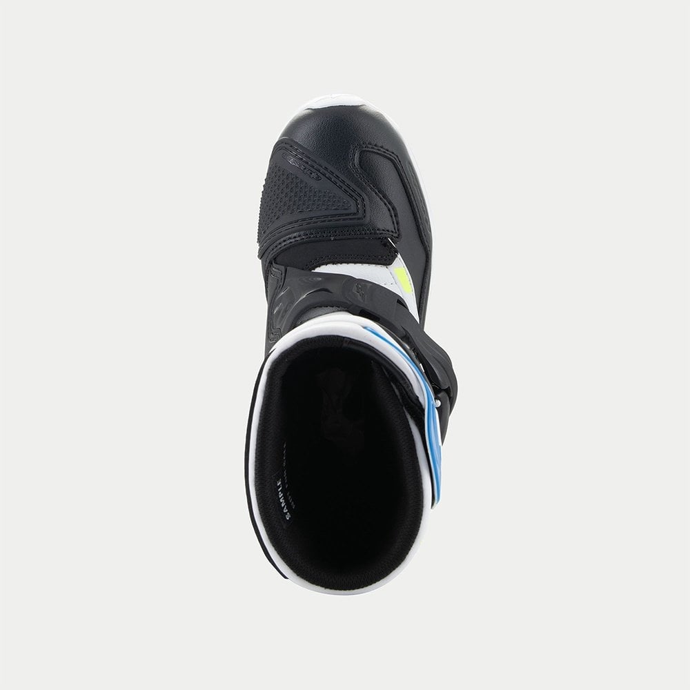 Alpinestars Kids MX Boots - Tech 3S (White/Black/Enamel Blue)