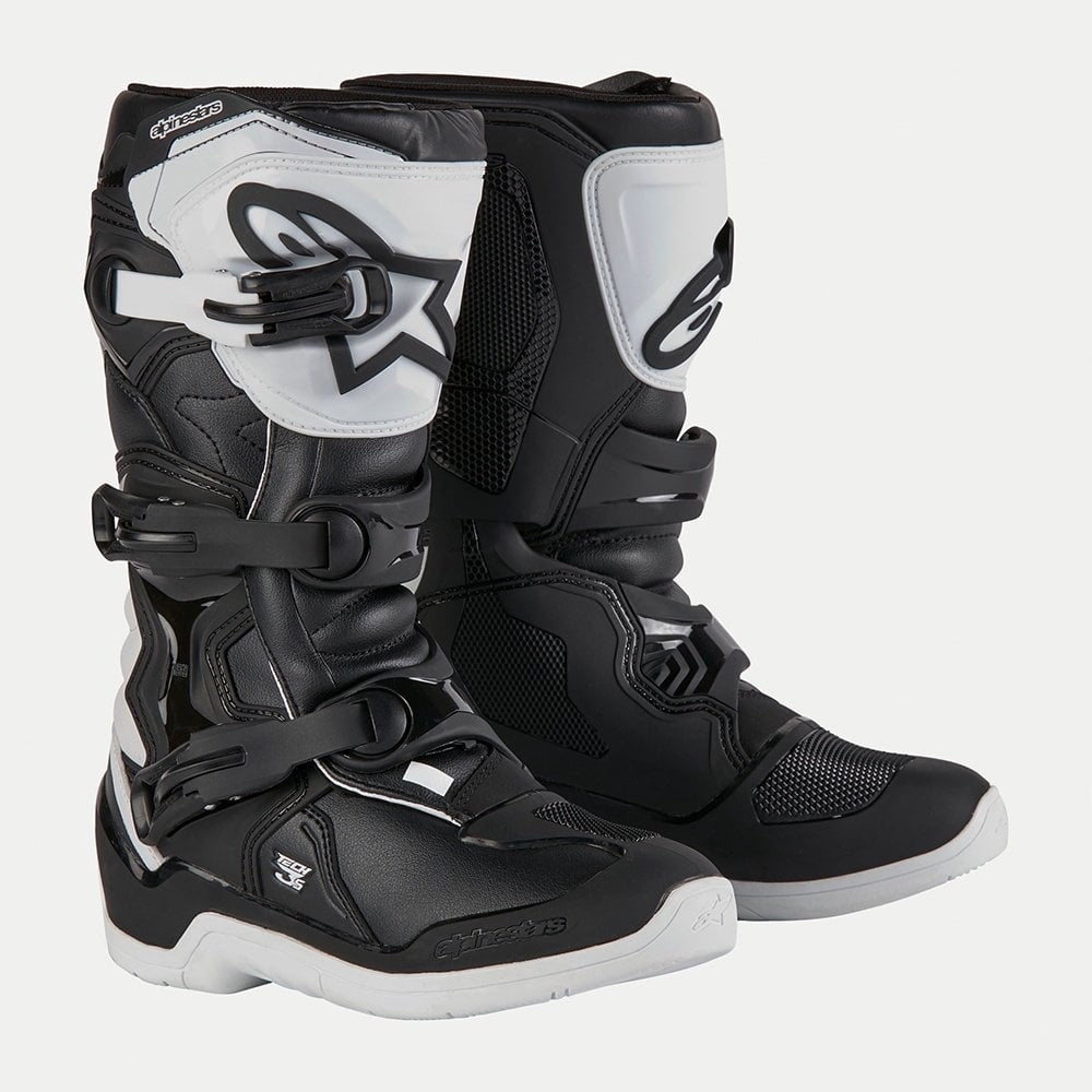 Alpinestars Youth MX Boots  - Tech 3S (White/Black)