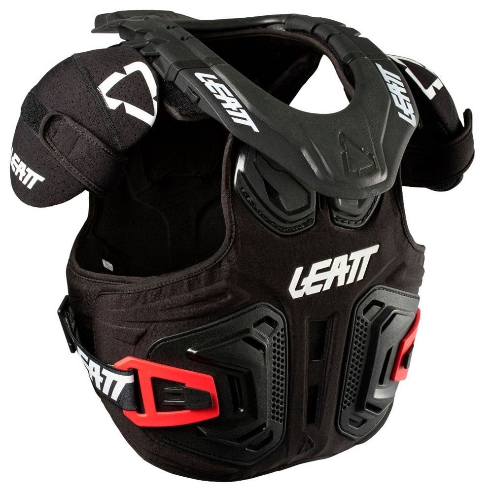 Leatt (SALE) Armour - Youth - Chest - Fusion 2.0 w/Neck Brace - Black