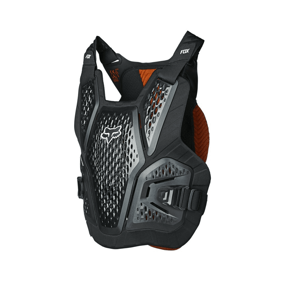 FOX Racing MX | MTB Adult Armour Chest - Raceframe Soft Back D3O (Black)