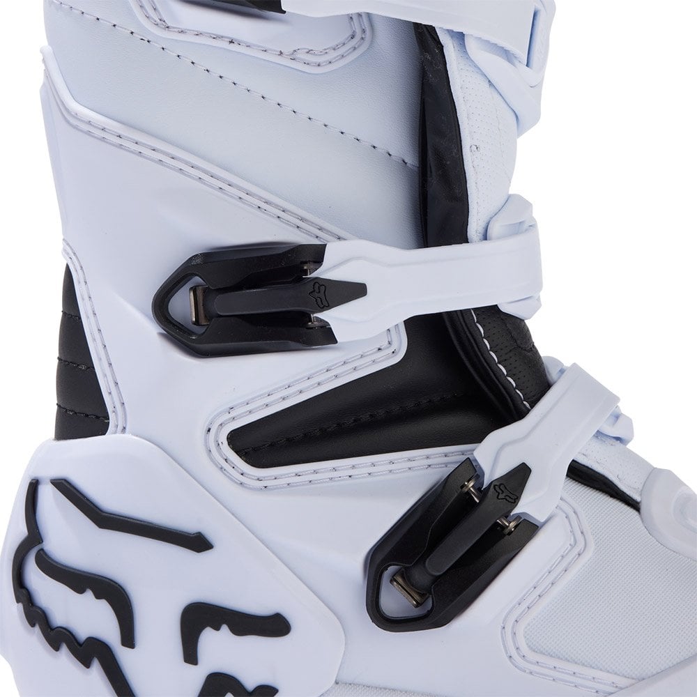FOX Racing Youth Motocross Boots - COMP (White/Black)