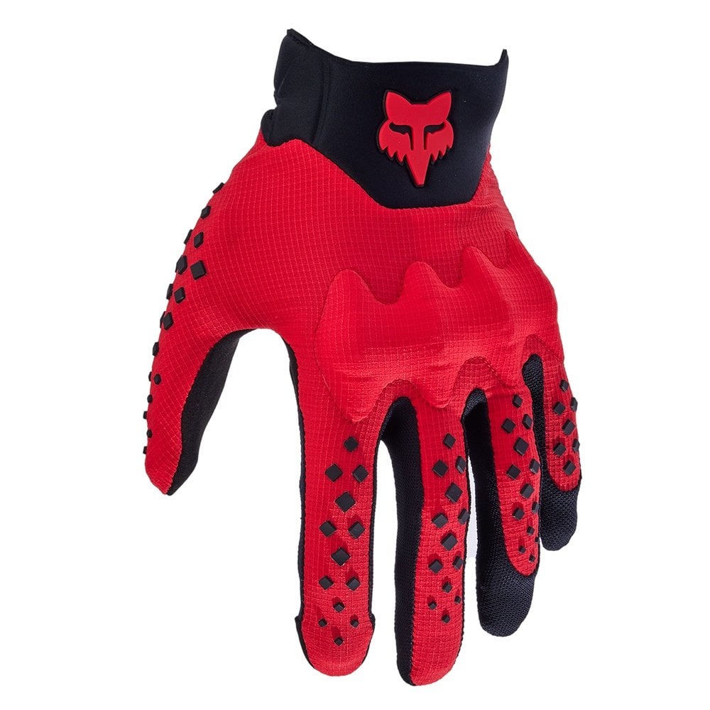 FOX (SALE) Gloves - Bomber Light D3O CE (Fluo Red)