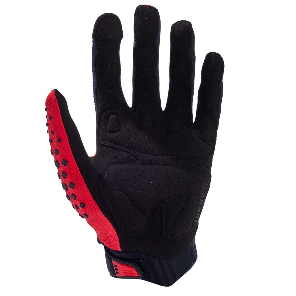 FOX (SALE) Gloves - Bomber Light D3O CE (Fluo Red)