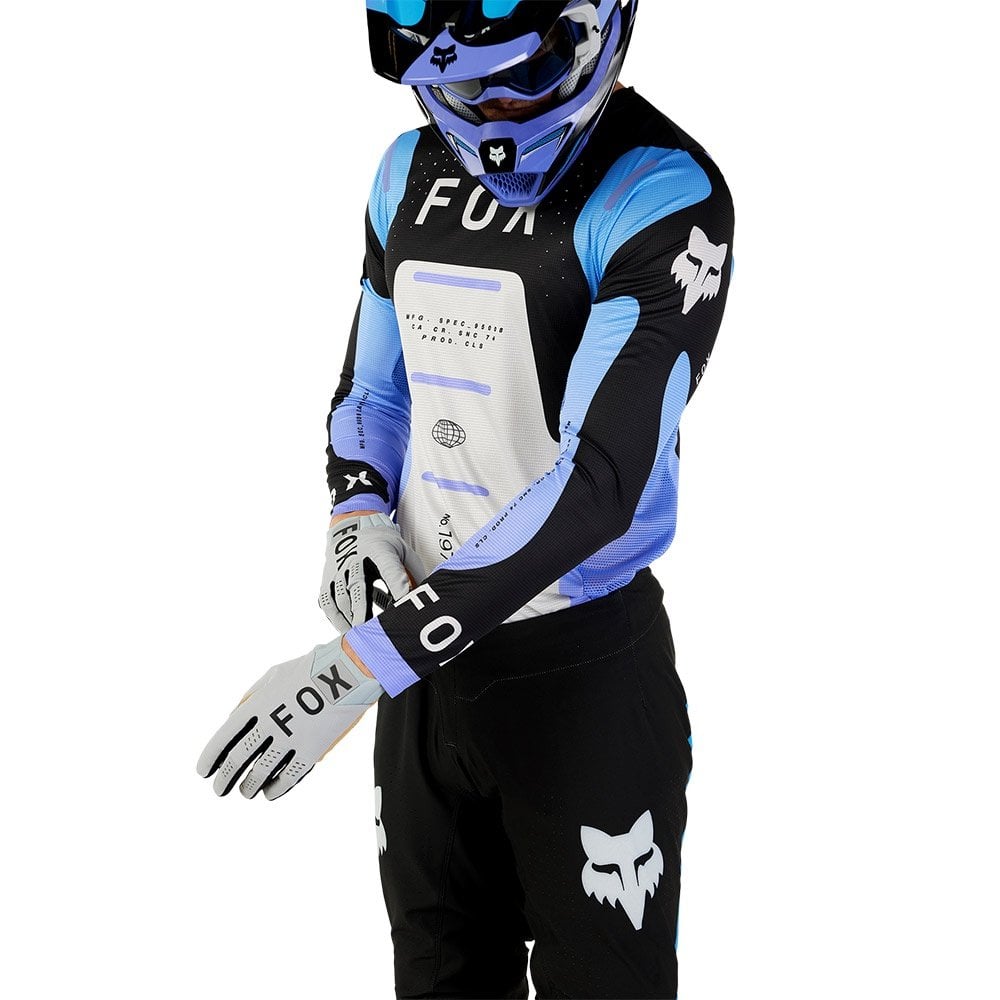 FOX (SALE) Jersey - FlexAir MAGNETIC (Black/Purple/Grey)
