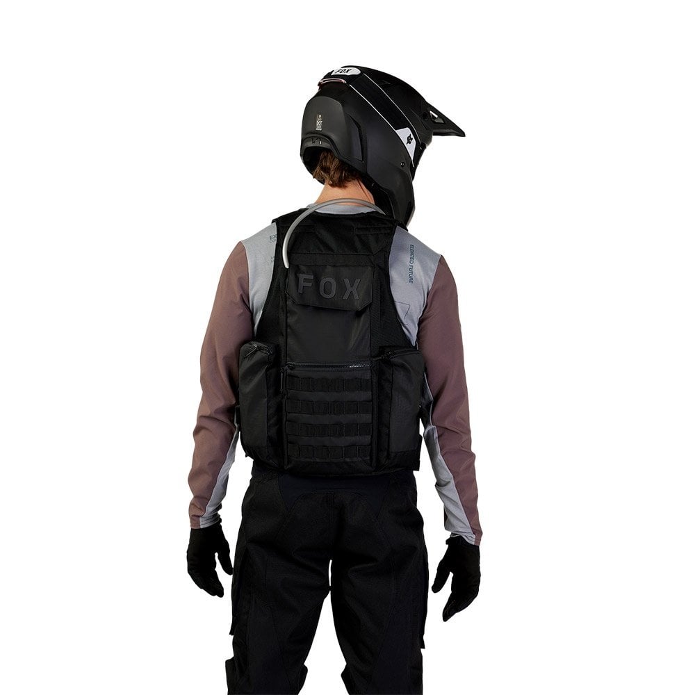 FOX Racing Enduro Vest - LEGION TAC inc 2L HydraPak (Black)