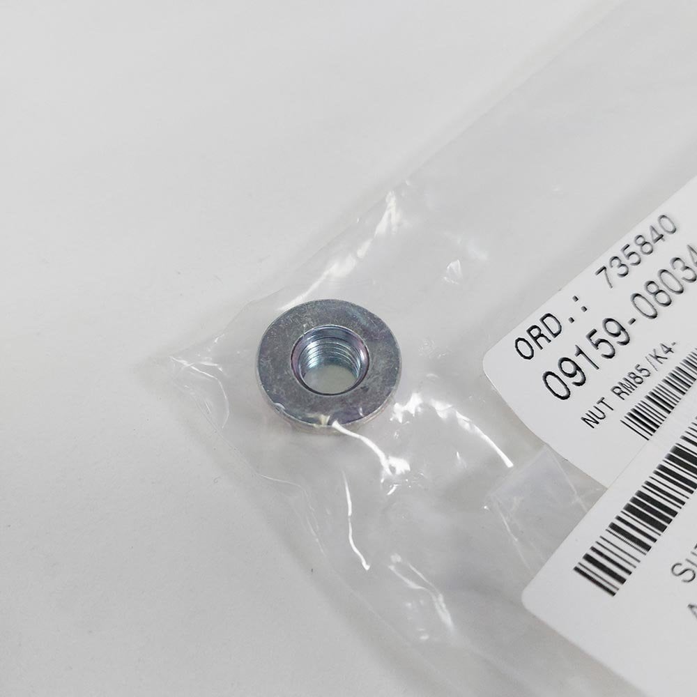 Suzuki Genuine Part - Axle Adjuster Nut (RMZ250/450 07-25, RM125/250 90-08, RM85 12-23, DRZ400SM 05-08) - 09159-08034-000