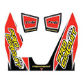 Pro Circuit - Heatproof Sticker - End Cap - Ti-6 - YZF450