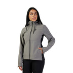 Fox (SALE) Jacket - Womens - PIT Softshell - Pewter V2