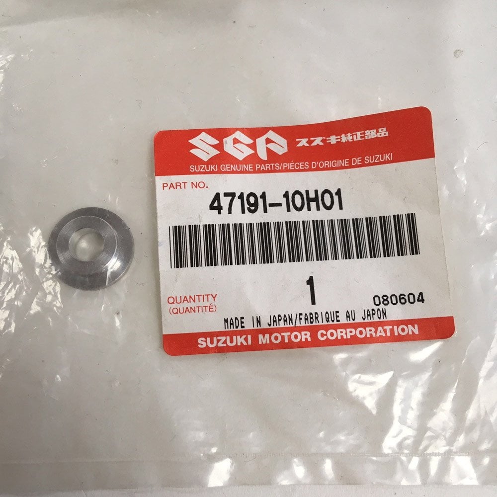 Suzuki Genuine Part - Washer, Frame Cover (RMZ250 07-26 RMZ450 08-26) - 47191-28H00-000 (SS 47191-10H01-000)