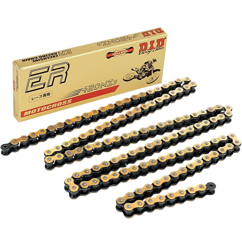 DID - MX Chain - 420 x 130L - NZ3 - Gold/Black - Parts – Off Road World