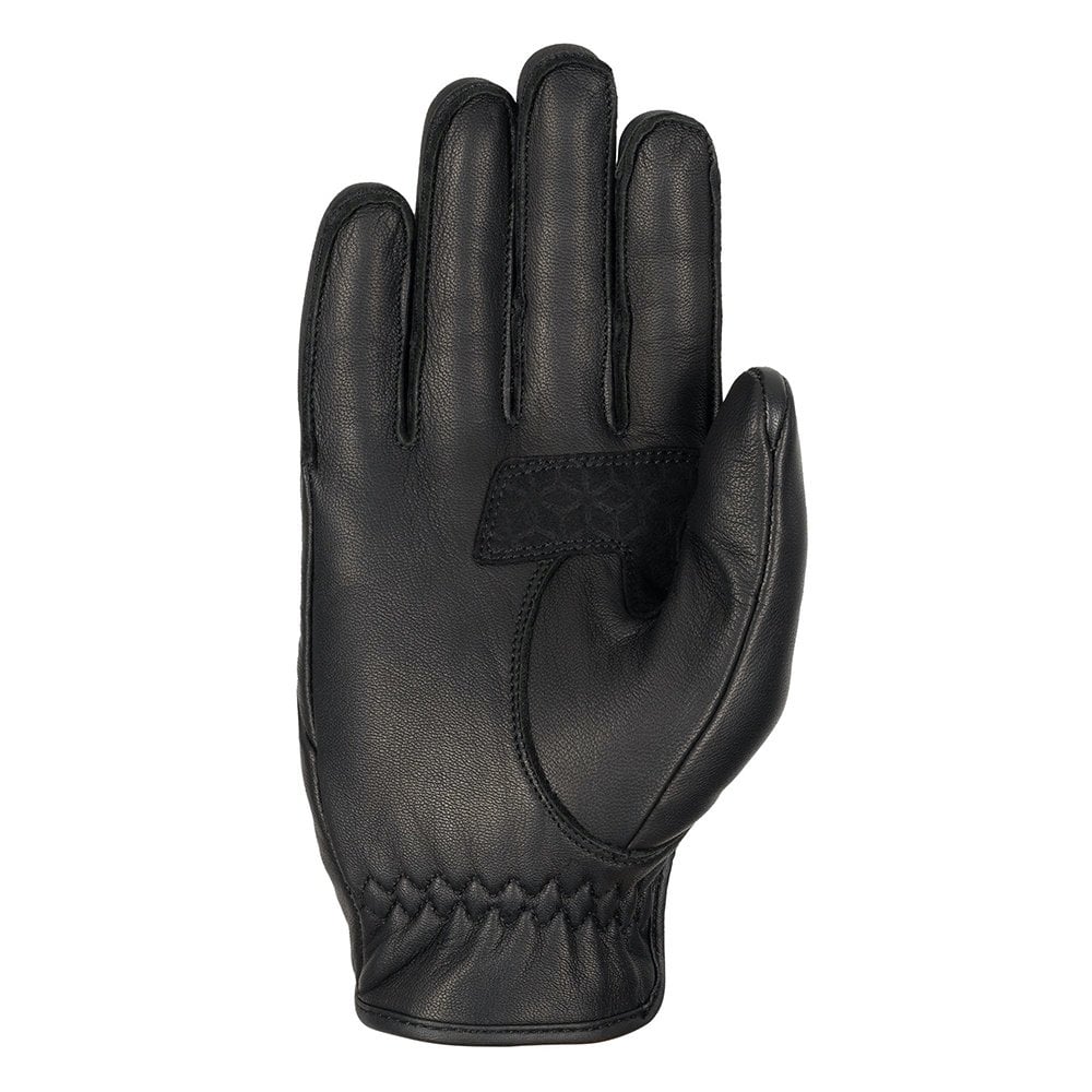 Oxford Henlow Short Leather Cuff Gloves (Black)