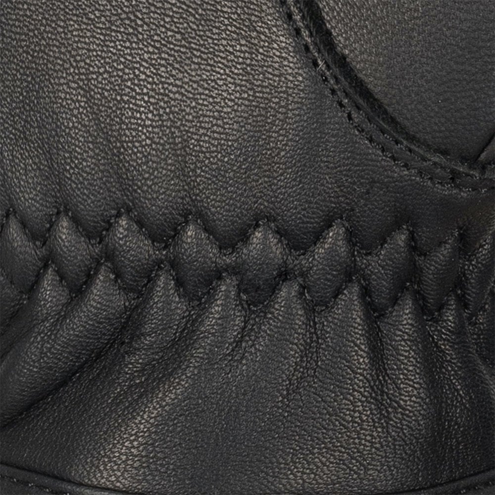 Oxford Henlow Short Leather Cuff Gloves (Black)