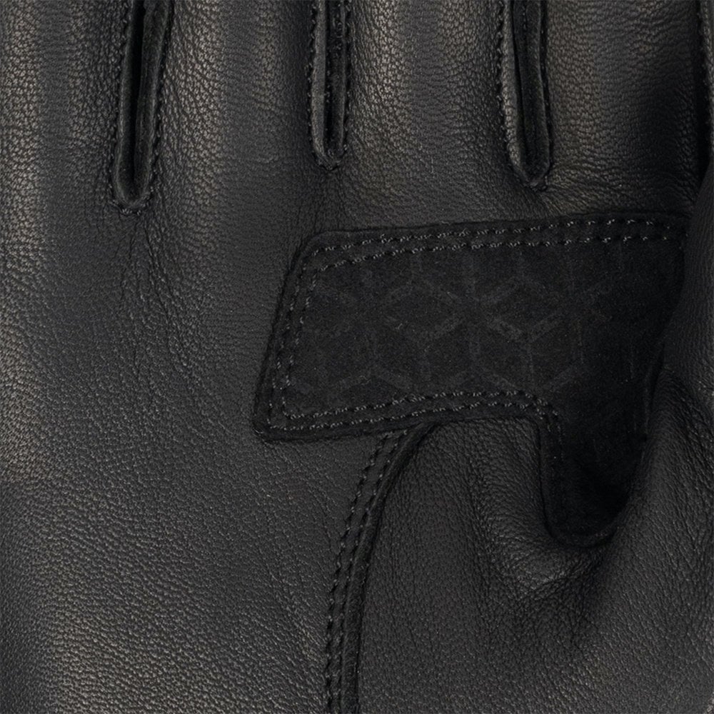 Oxford Henlow Short Leather Cuff Gloves (Black)