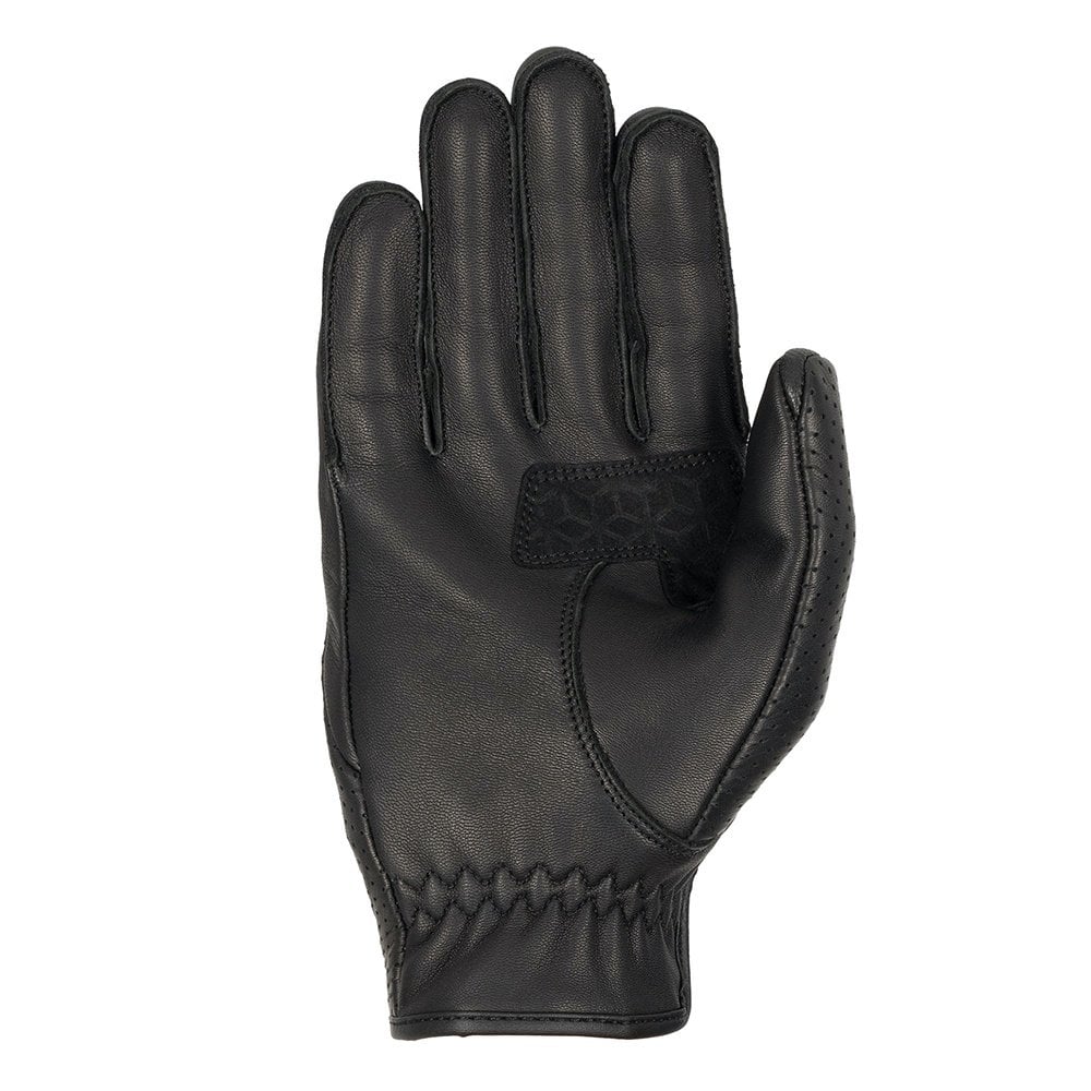 Oxford Henlow Air Short Leather Cuff Gloves (Black)
