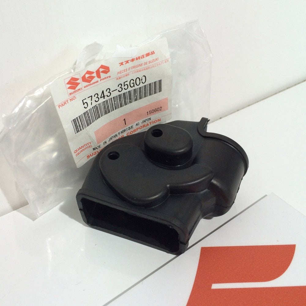 Suzuki Genuine Part - Cover, Brake Lever (RM85 12-26, RM125/250 07-08, RMZ250/450 07-26, RMX450 12-17) - 57343-35G00-000