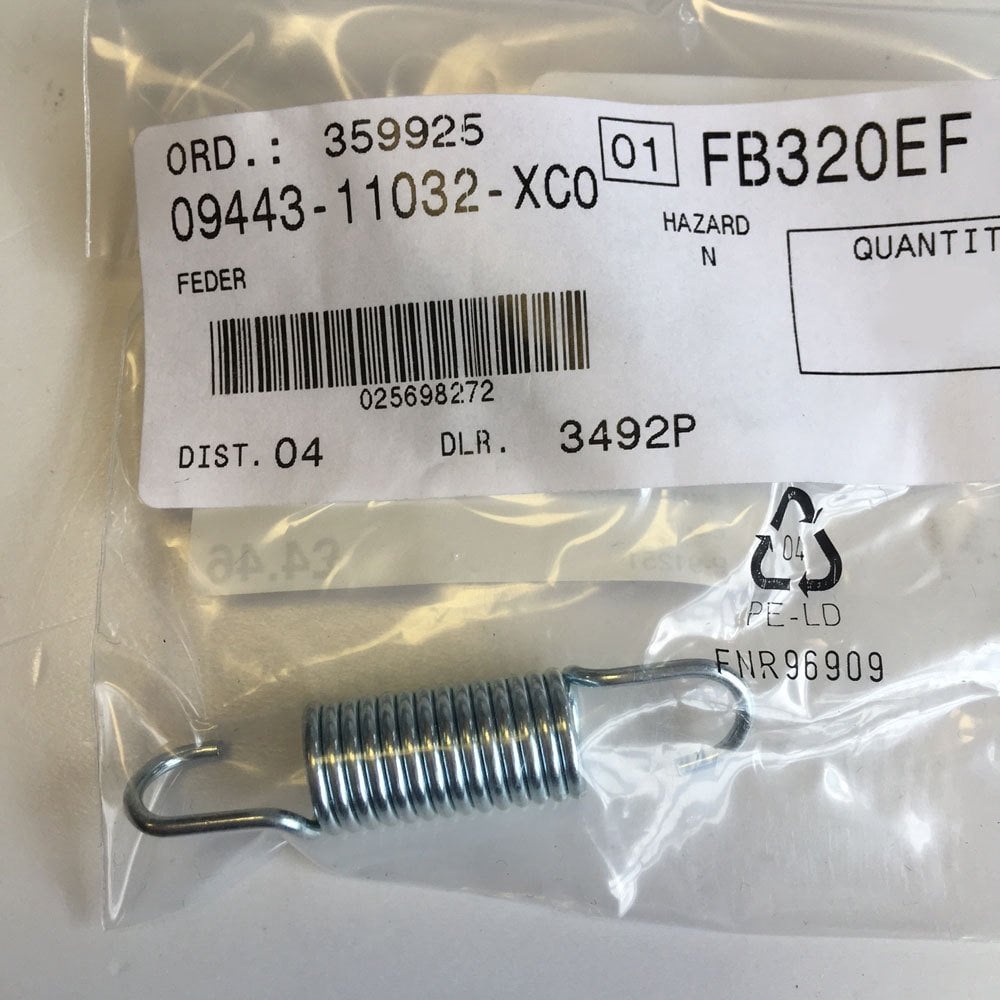 Suzuki Genuine Part - Spring, Rear Brake (RM250 96-00) - 09443-11032-XC0