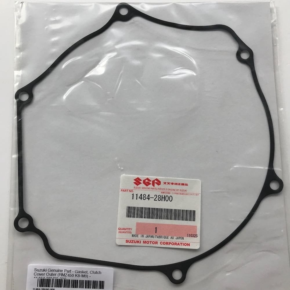 Suzuki Genuine Part - Gasket, Clutch Cover Outer (RMZ450 08-25, RMX450 12-17) - 11484-28H00-000