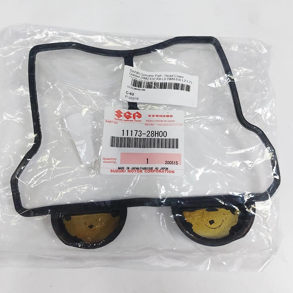 Suzuki Genuine Part - Gasket, Head Cover (RMZ450 08-25, RMX450 12-17) - 11173-28H00-000