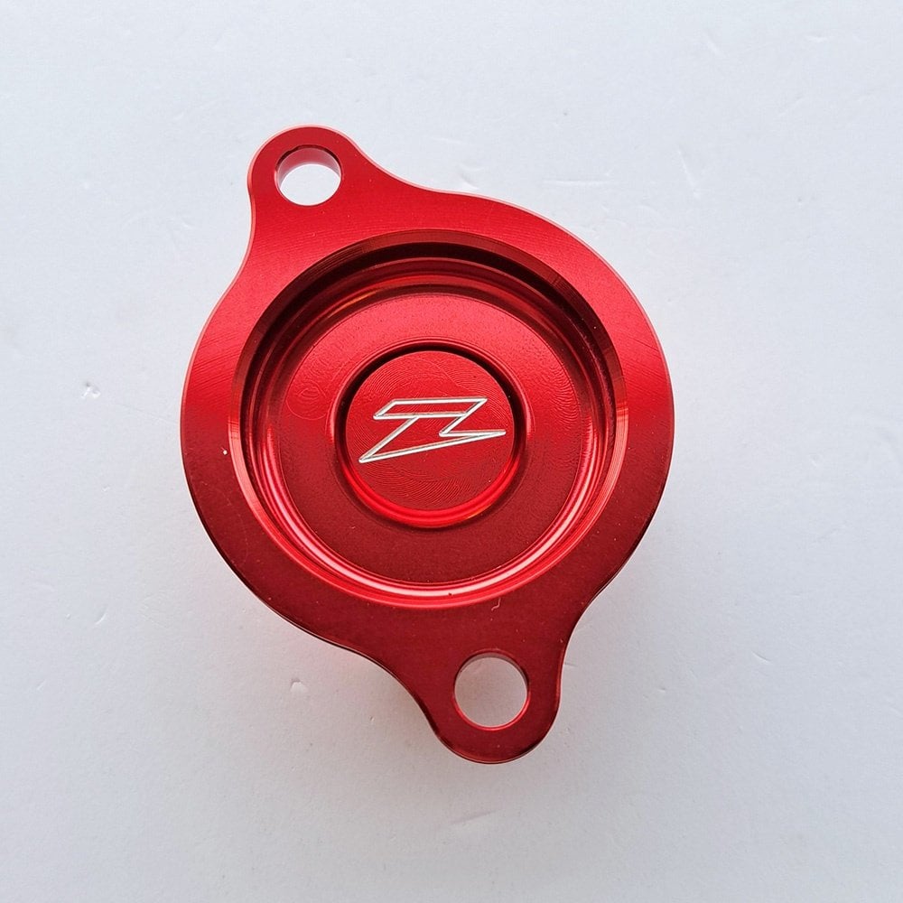 Zeta - Oil Filter Cover - CRF250 10-17 (Red)