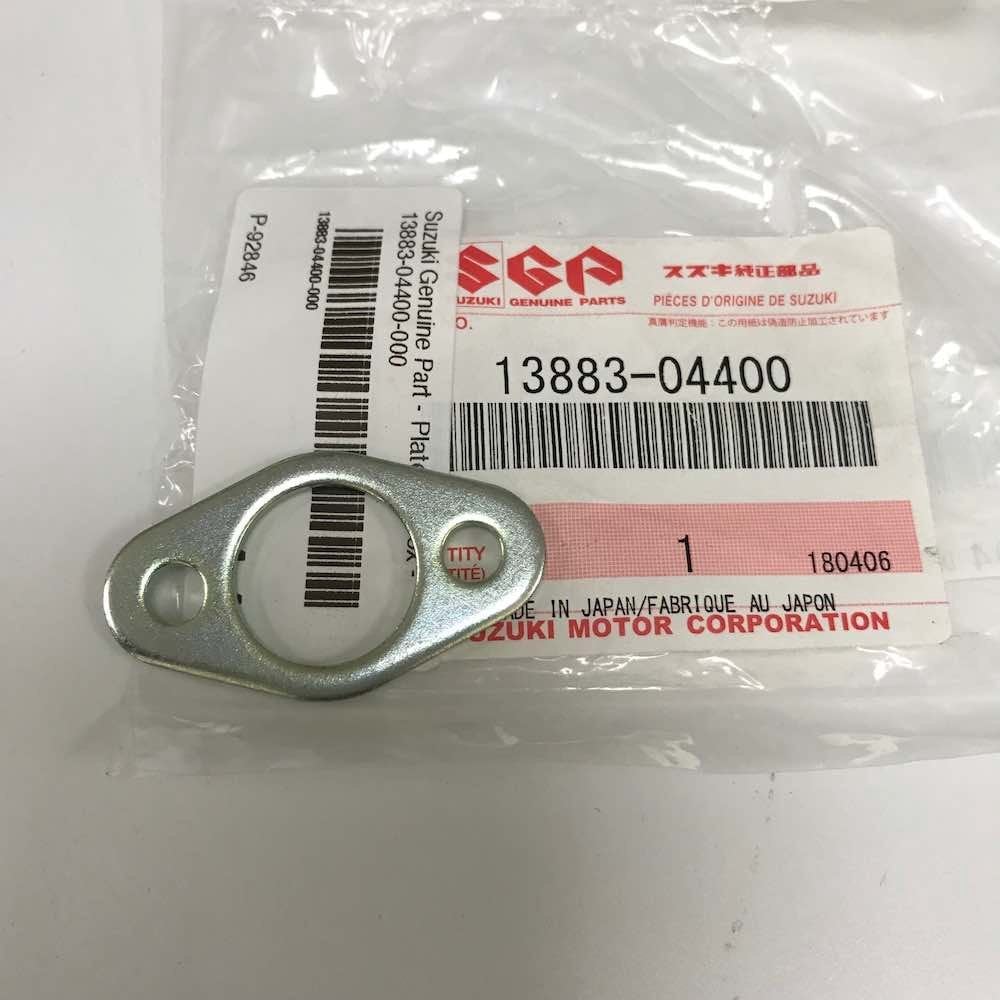 Suzuki Genuine Part - Plate, Airbox (LT50 E-K5, LT-A50 K2-K5) - 13883-04400-000