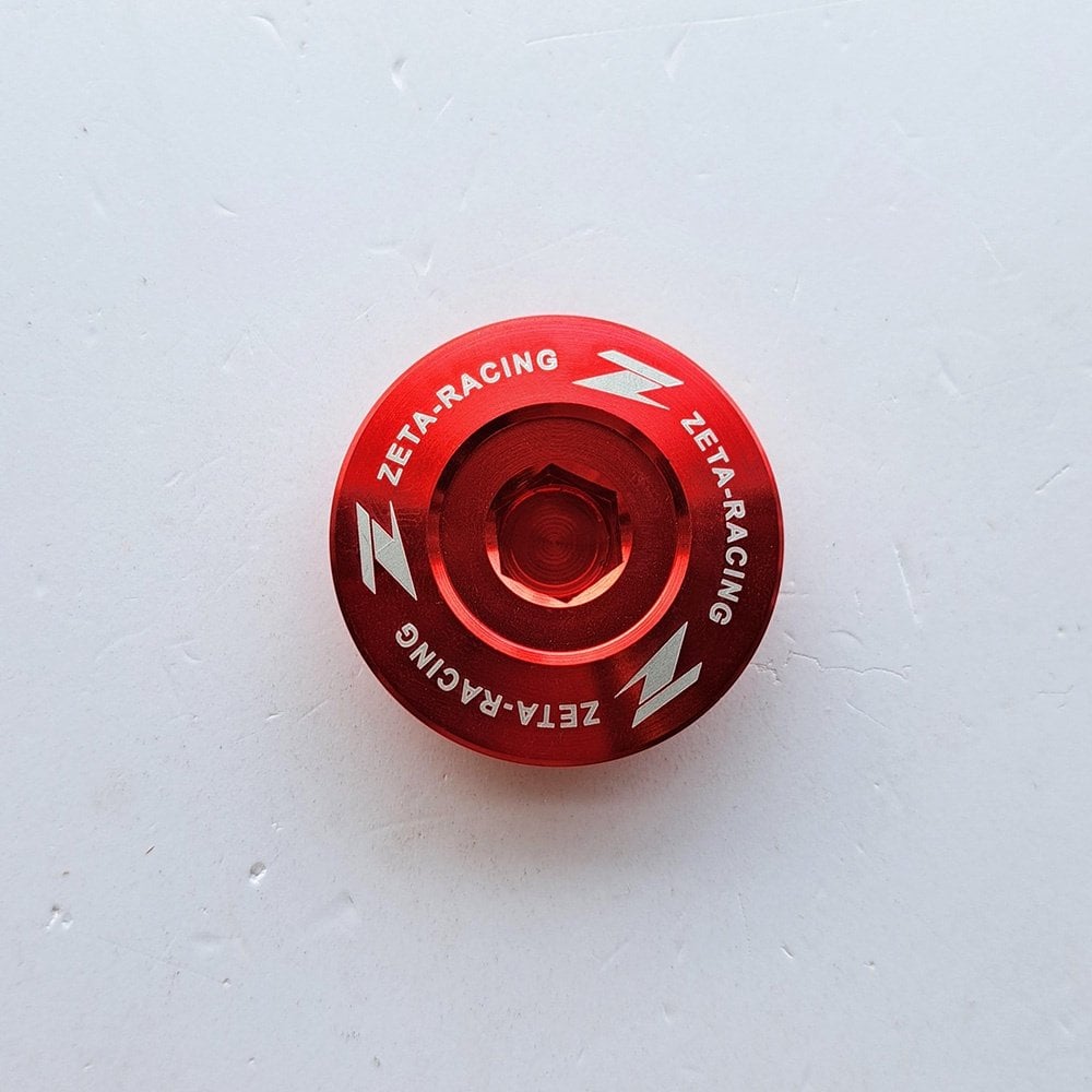 Zeta - Engine Plugs - CRF450 17-24, CRF450RX 17-24, CRF450X 19-24 (Red)