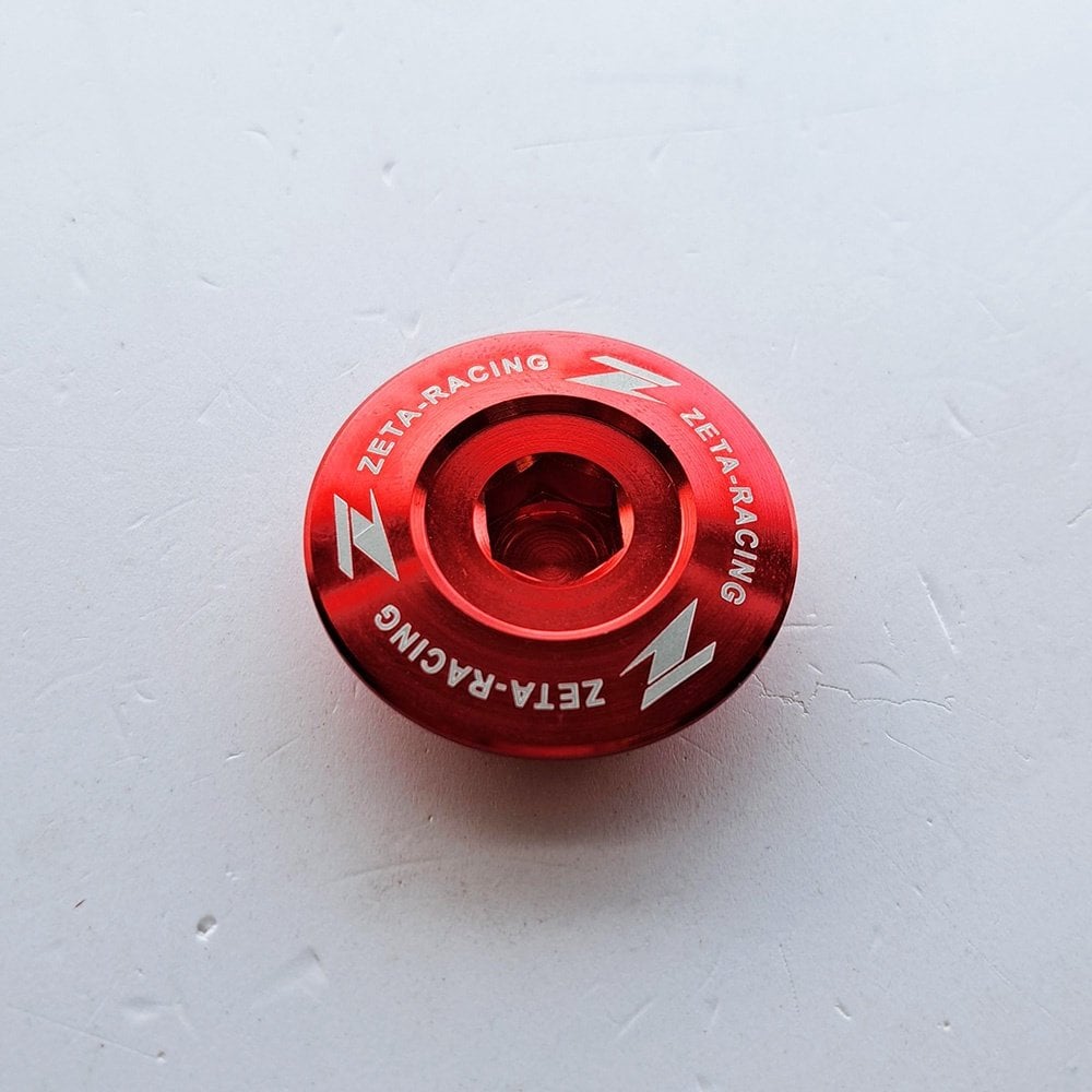 Zeta - Engine Plugs - CRF450 17-24, CRF450RX 17-24, CRF450X 19-24 (Red)