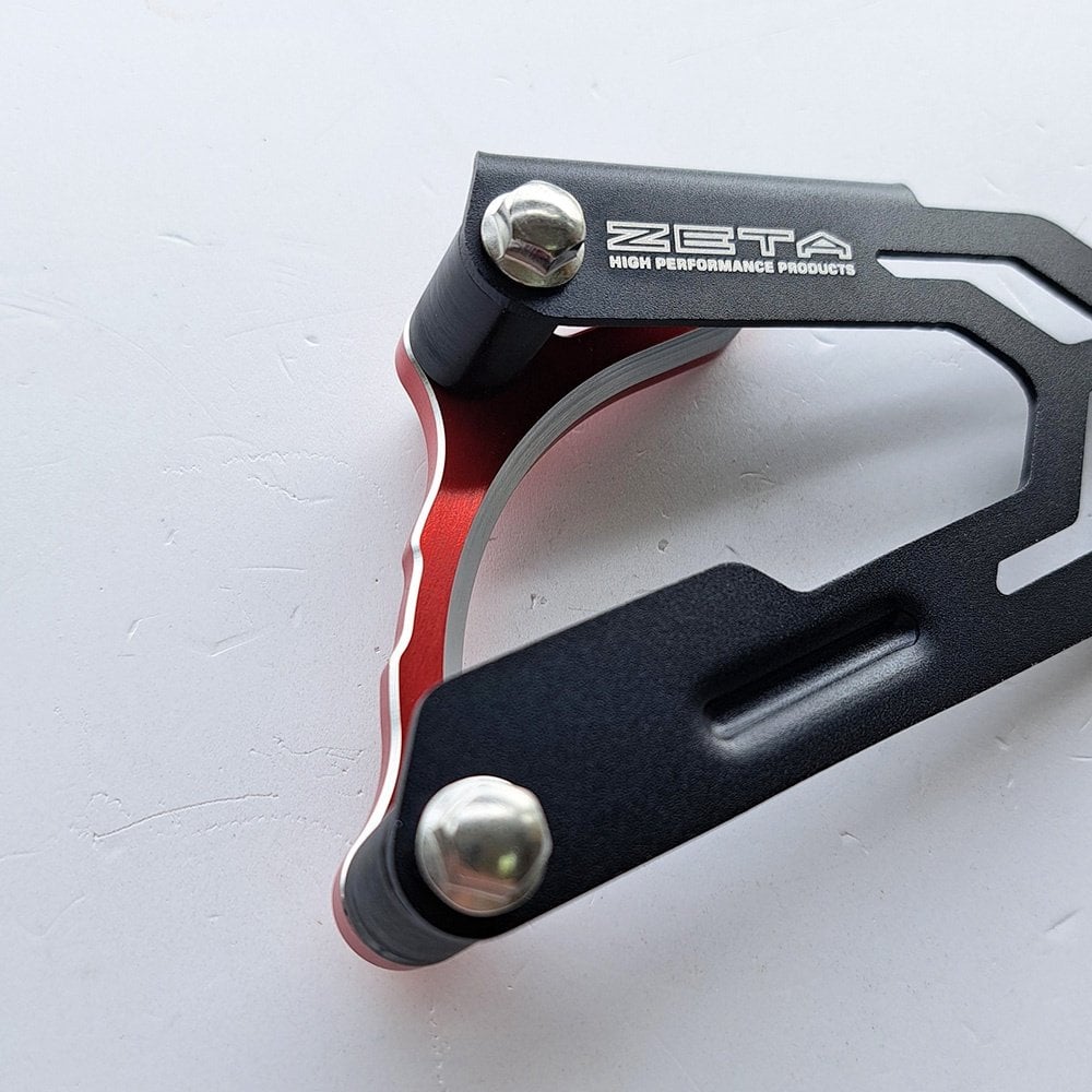 Zeta - Drive Cover w/Case Saver - CRF250 10-17, CRF450 09-16 (Red)
