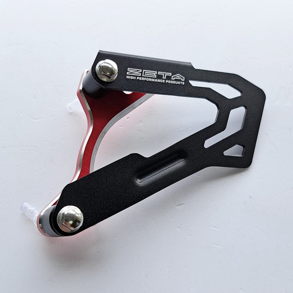 Zeta - Drive Cover w/Case Saver - RMZ250 10-25, RMZ450 10-25 (Red)