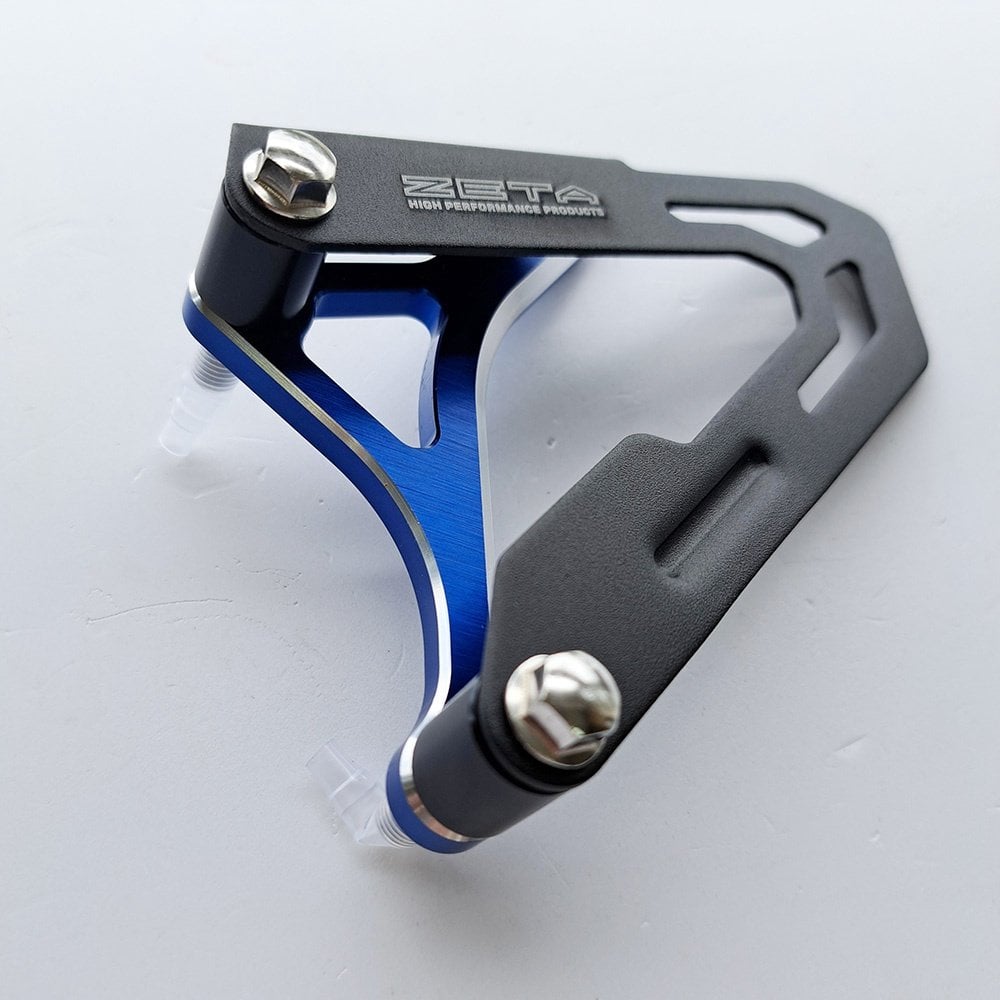 Zeta - Drive Cover w/Case Saver - YZF250 14-26, YZF450 14-22, YZF250X 15-26, YZF450X 16-23, WRF250 15-25, WRF450 16-23 (Blue)