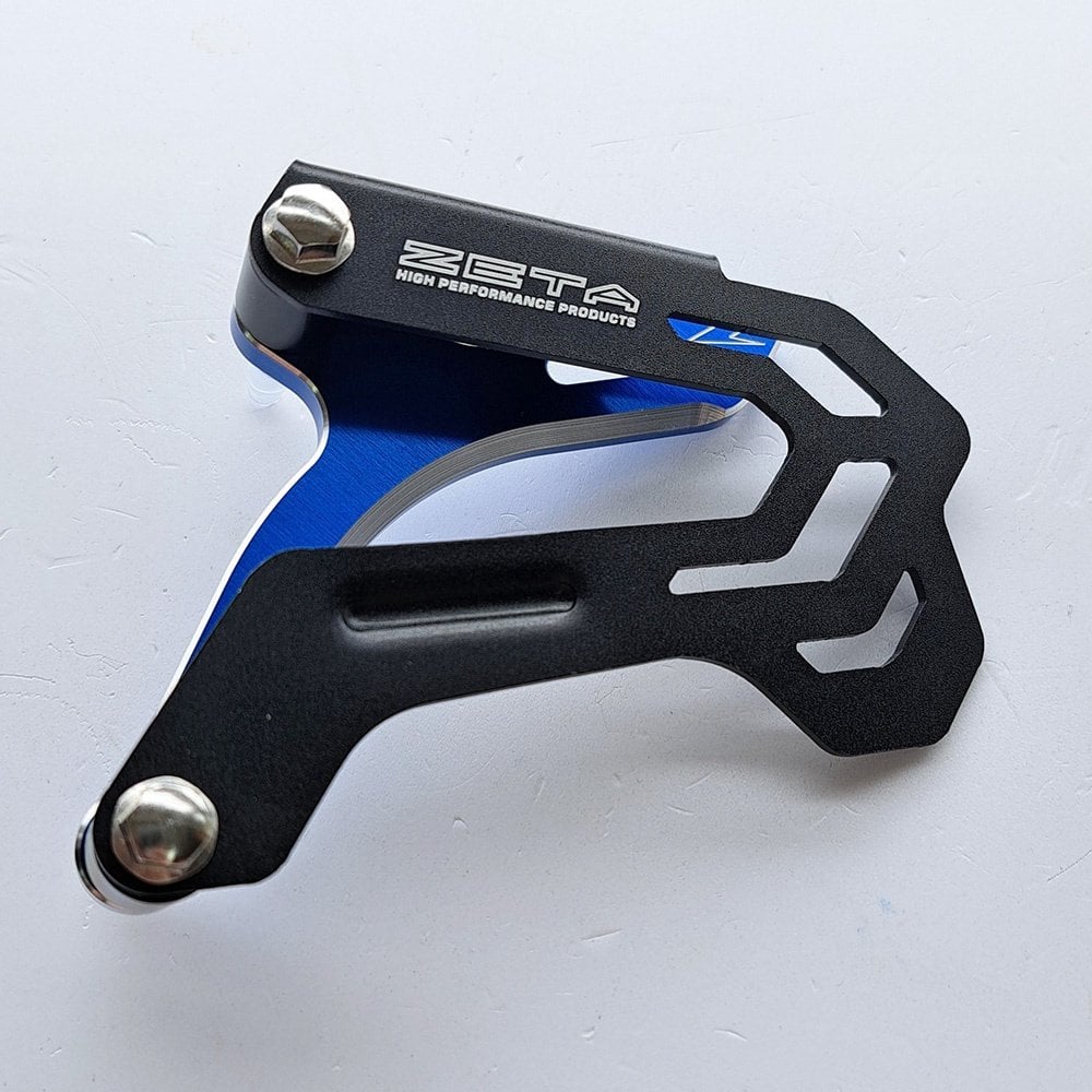 Zeta - Drive Cover w/Case Saver - YZ250 06-26, YZ250X 16-26 (Blue)